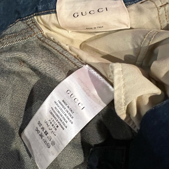 ICONIC GUCCI TIGER PATCH JEANS - Picture 7 of 7